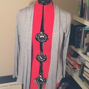 Super soft gray cardigan/shrug